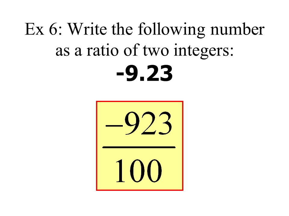 SOLUTION: How do you write the repeating decimal 242... as a quotient of integers?